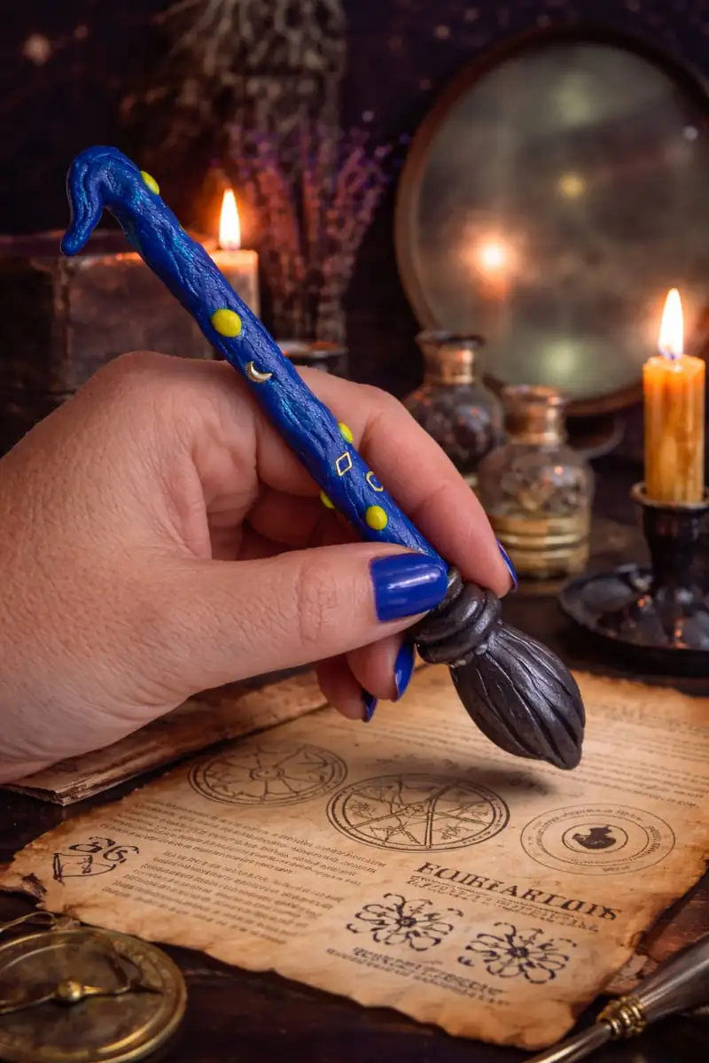 Bolígrafo Escobita de Merlin