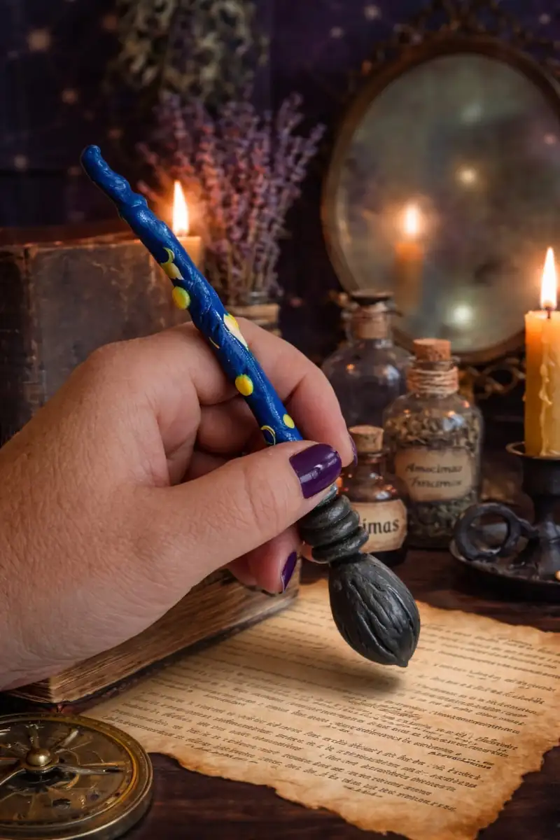 Bolígrafo Escobita de Merlin