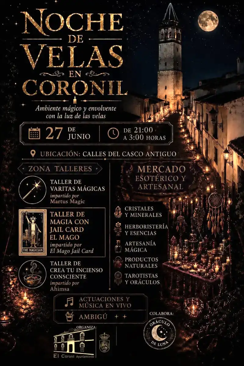 Noche de velas en coronil